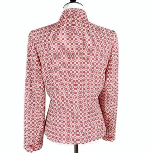 Doncaster blazer size 4 100% silk mandolin career - Picture 5 of 9